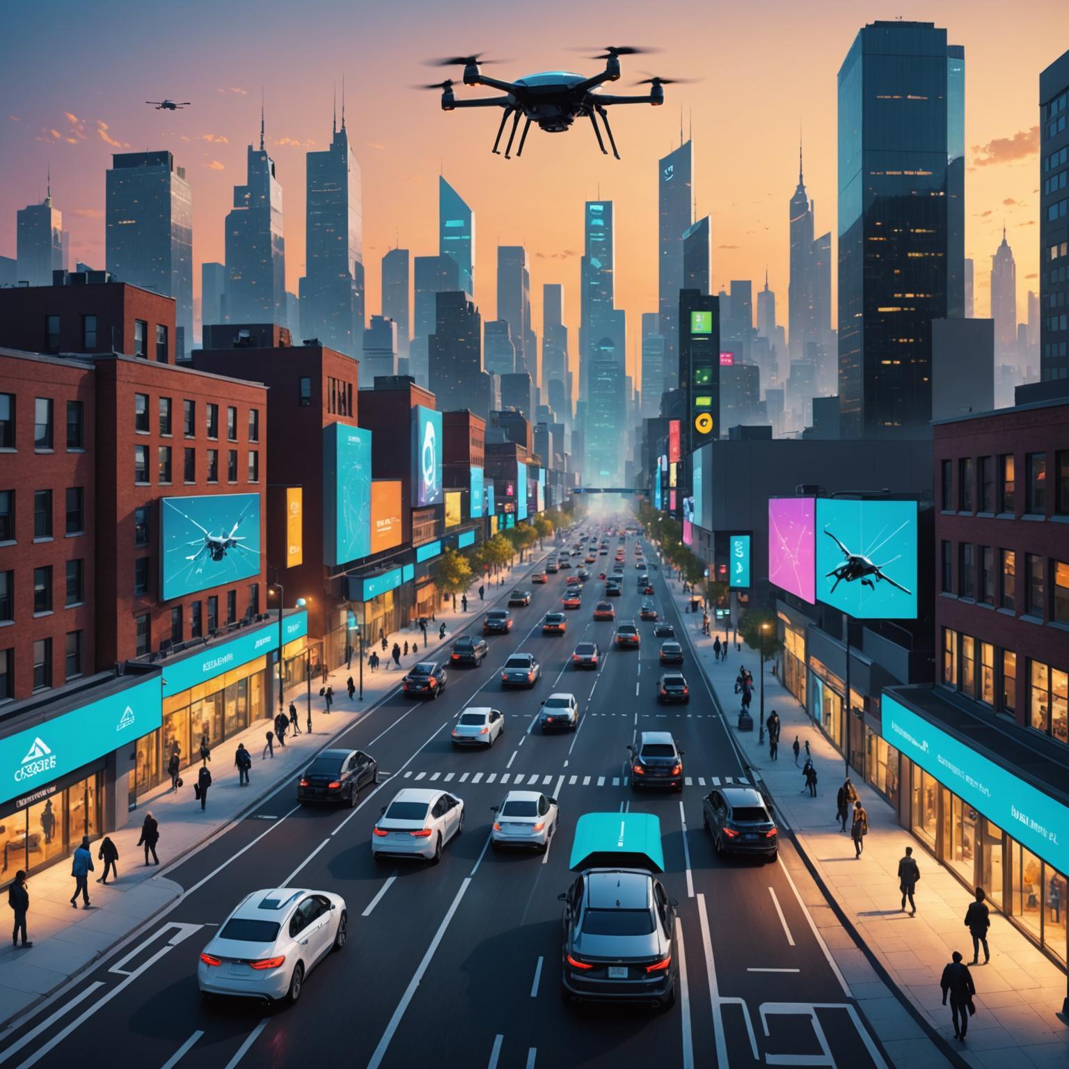 Smart Cities: 4D Radar Drones Redefine the $1T Agri/Logi/Fire Sector