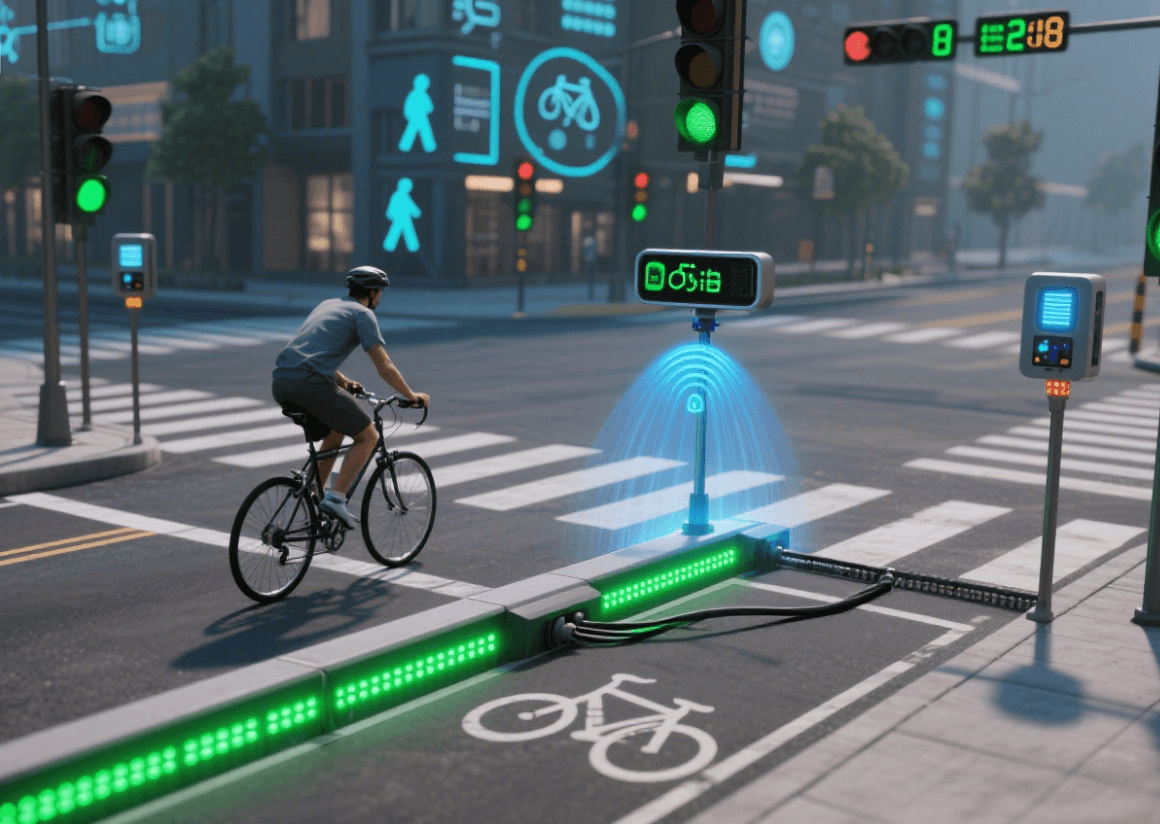 Enhancing Urban Bike Lane and Pedestrian Safety with Linpowave Millimeter-Wave Radar