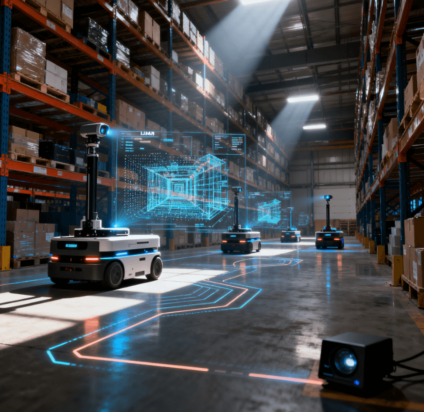 Robotics Navigation with mmWave Radar vs LiDAR