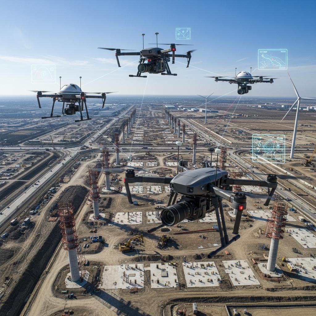 Distributed Sensing Network: How Multi-Drone Systems Work Better Together