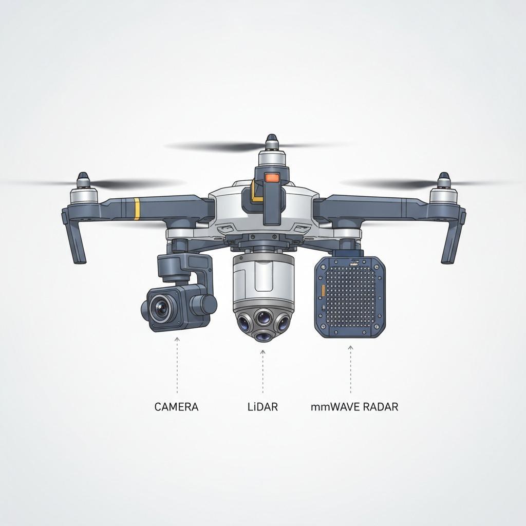 Drone Collision Avoidance: Choosing the Right Sensor Stack
