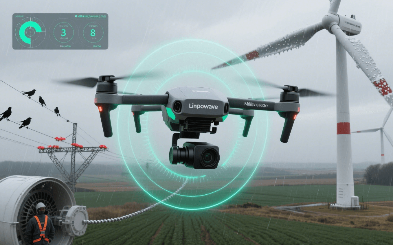 رادار الموجات المليمترية في عمليات التفتيش الصناعية باستخدام الطائرات بدون طيار: الدقة في كل خطوة