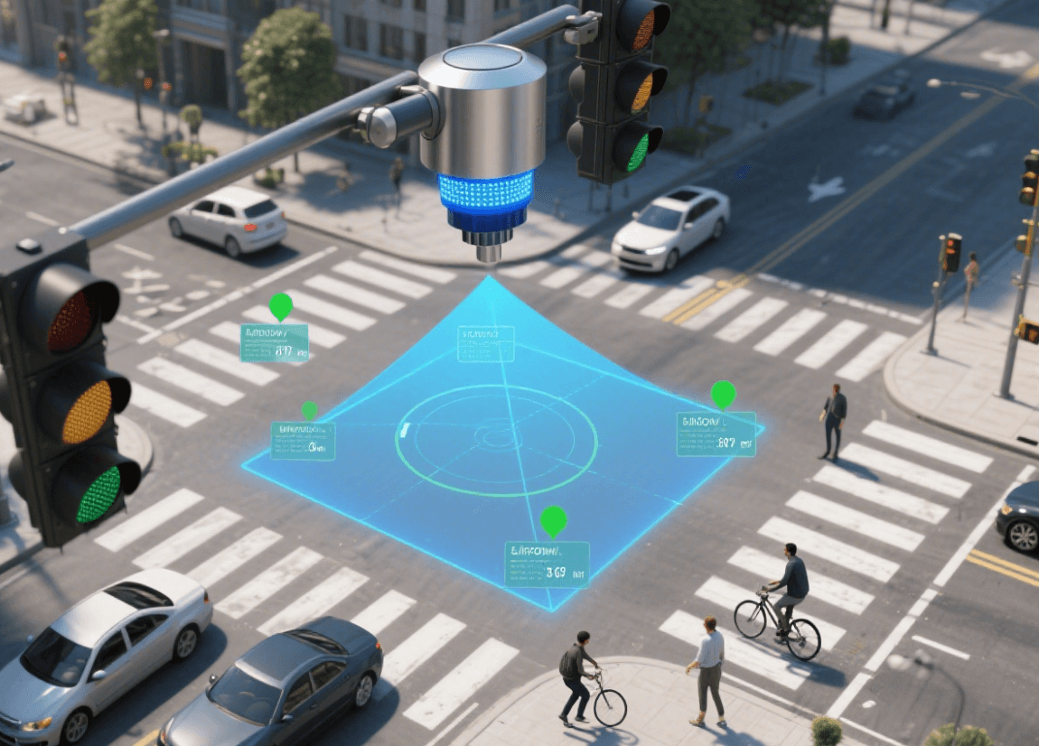 Enhancing Intersection Safety with Linpowave Millimeter-Wave Radar