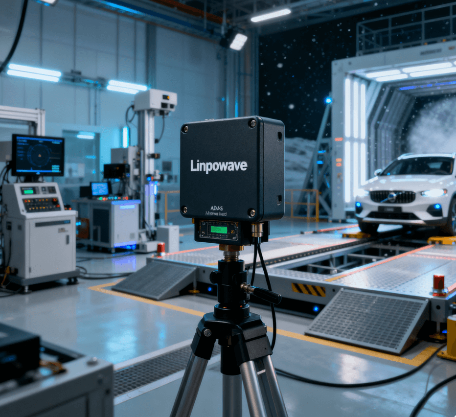 Automotive-Grade mmWave Radar Testing: How Linpowave Supports Reliable ADAS and Vehicle Safety