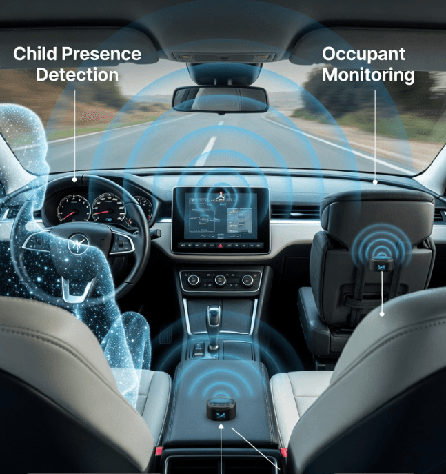 How Can In-Cabin Millimeter-Wave Radar Improve Automotive Safety and Intelligent Cabin?