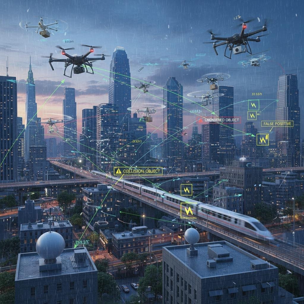 Enhance Drone Safety with Drone Velocity Measurement Radar