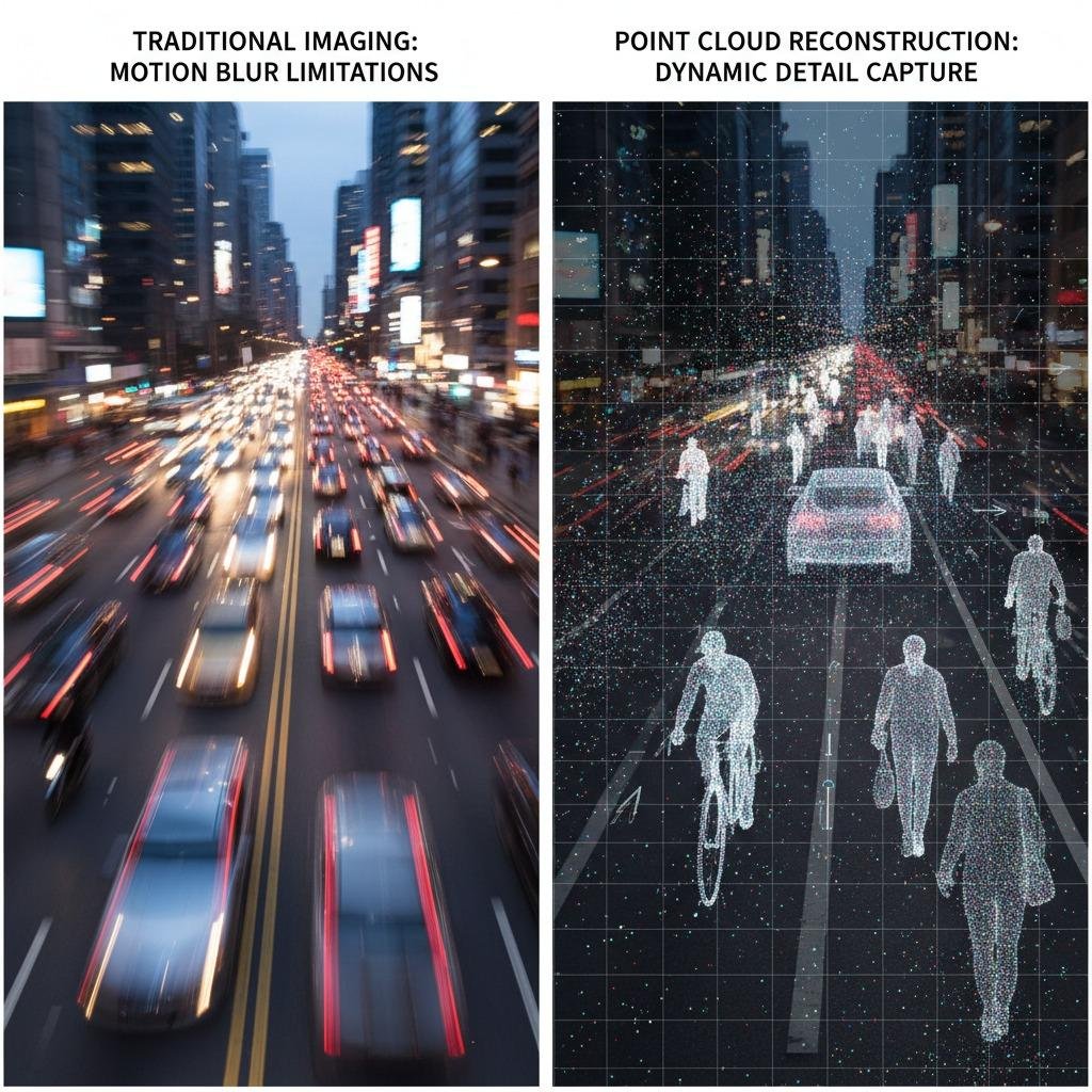 Point Cloud Reconstruction: Enhancing Motion Detection & 3D Mapping