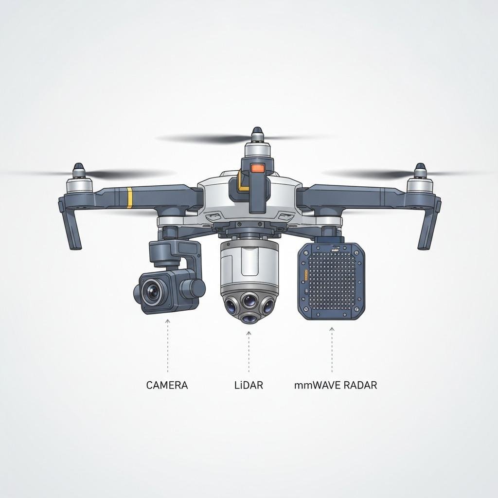 Drone Collision Avoidance: Choosing the Right Sensor Stack
