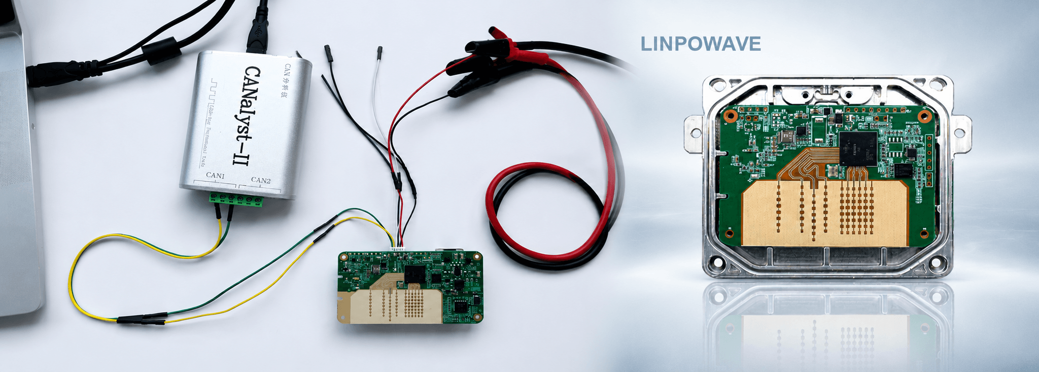Linpowave mmWave radar module and test setup