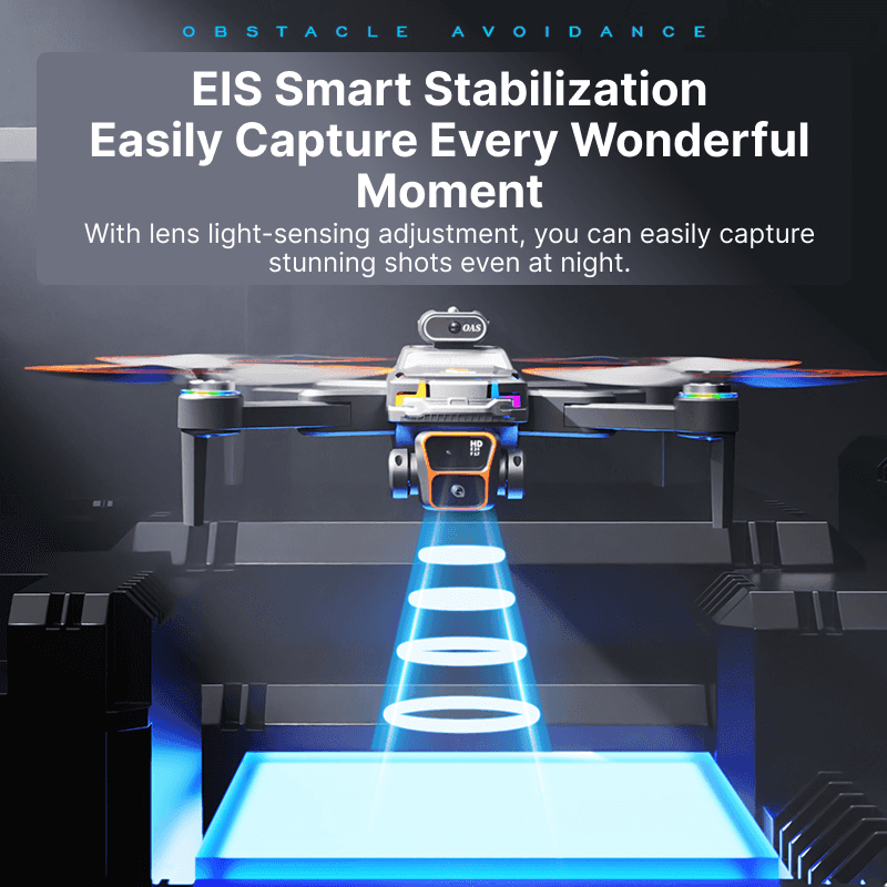 js39-Brushless 4-Direction Obstacle Avoidance Optical Flow Positioning Triple Camera Drone thumbnail 14