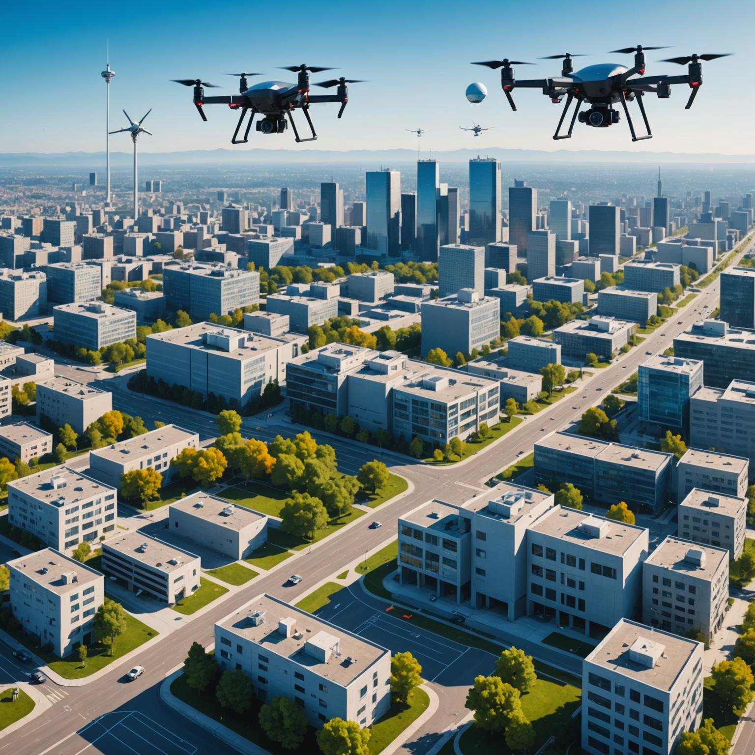 تقنية رادار الموجات المليمترية في أنظمة الطائرات بدون طيار