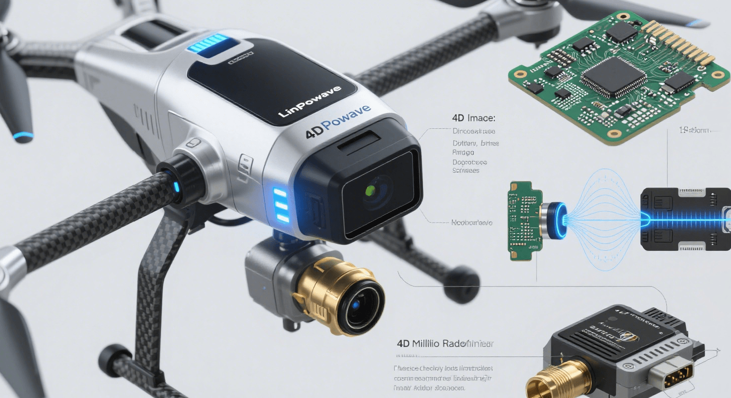 رادار متقدم للملاحة بالطائرات بدون طيار: الدقة في البيئات المعقدة
