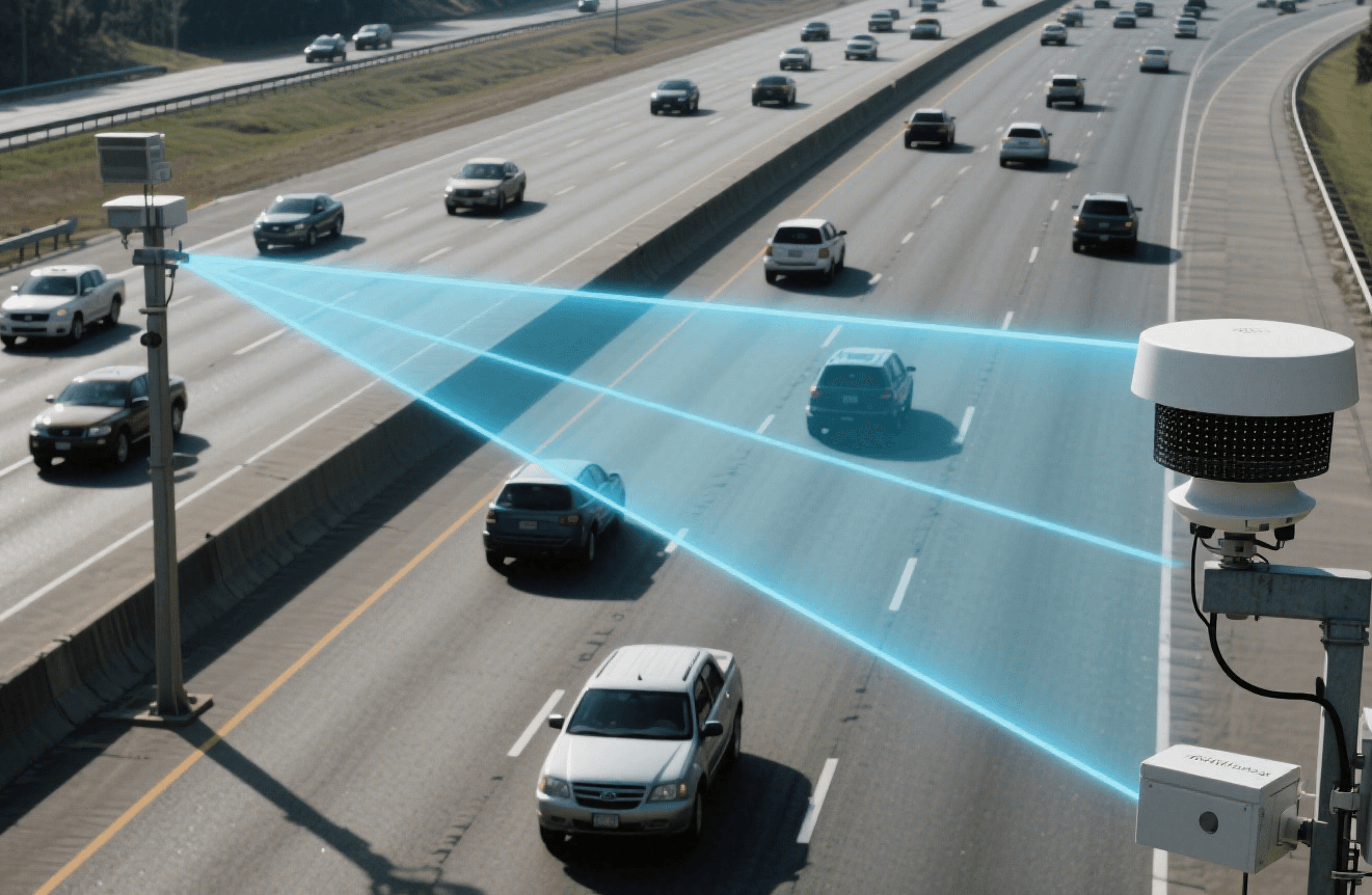 Can Millimeter-Wave Radar Accurately Measure Vehicle Speed in Multi-Lane Traffic?