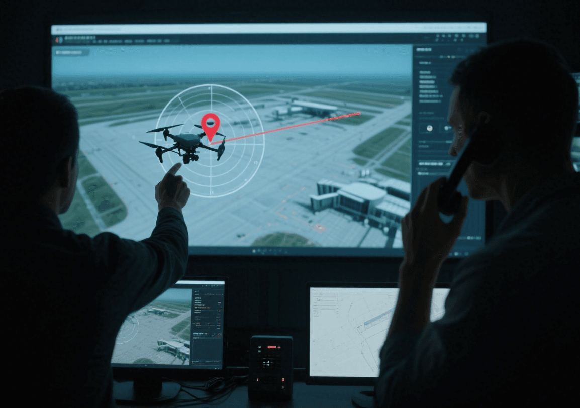 ミリ波レーダーは空港付近を低空飛行するドローンをどのように検知できるのか?