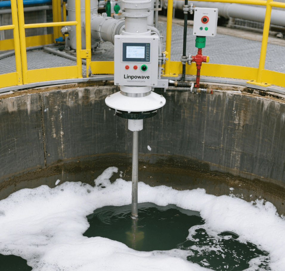 Can Millimeter-Wave Radar Measure Accurate Levels in Foam-Rich Wastewater Tanks?