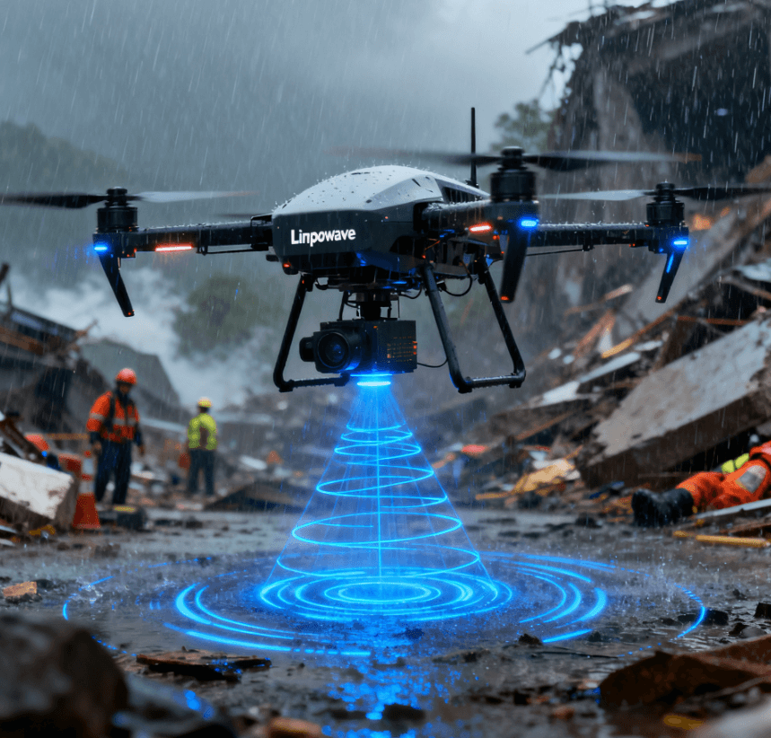 4D mmWave Radar for AI Drones: Linpowave’s Core Tech for All-Weather Autonomous Flight
