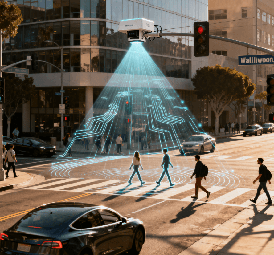 How 4D mmWave Radar Defines Smart City Traffic Standards: West Hollywood Case Study