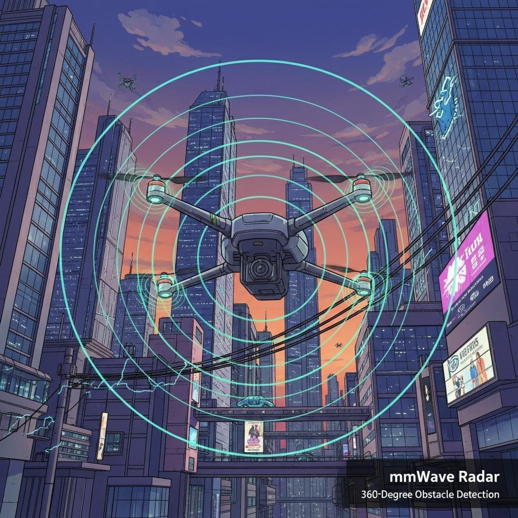 How mmWave Radar for Drone Delivery Revolutionizes Safety